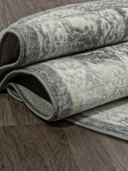 Изображение товара Ковер Merinos Cuba F265-OVAL-BLUE (1.5x2.3)