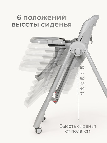 Изображение товара Стульчик для кормления Tomix Winky / YY11-3 (серый)