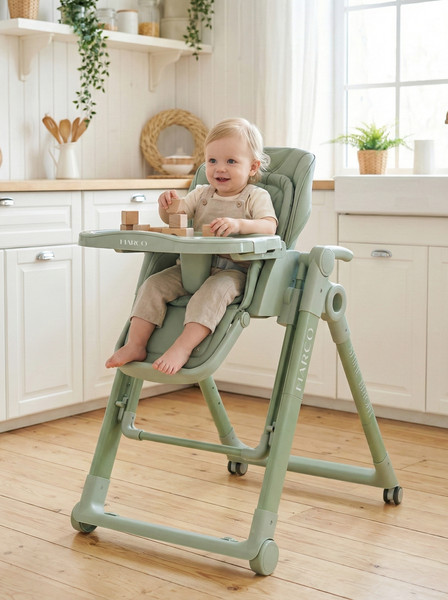 Изображение товара Стульчик для кормления Tomix Marco / YY11-6 (зеленый)