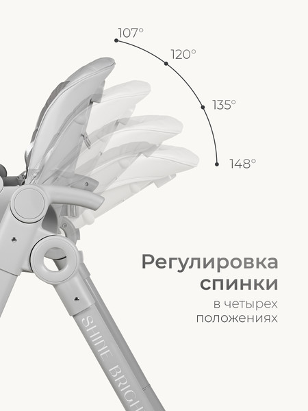 Изображение товара Стульчик для кормления Tomix Marco / YY11-6 (серый)