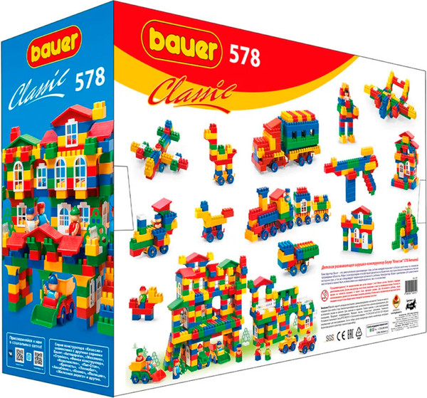 Изображение товара Конструктор Bauer Сlassic (578эл)