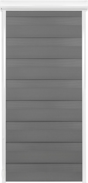 Изображение товара Рулонная штора кассетная Sundays Home UNI-2 LB 11-10 57х160 (серый, правая)