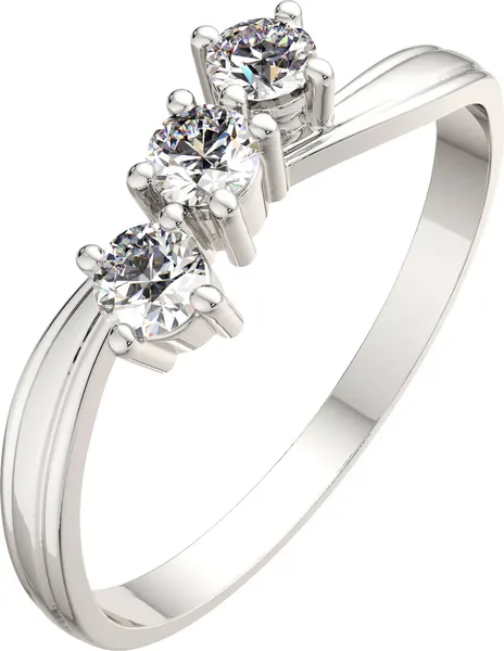 Изображение товара Кольцо из серебра ZORKA 0210005 (р.16, с фианитами)