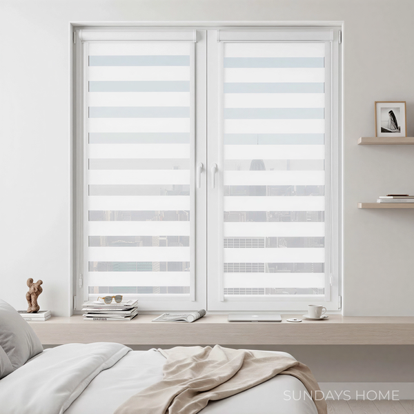 Изображение товара Рулонная штора кассетная Sundays Home UNI-2 LB 11-13 52х160 (белый, правая)