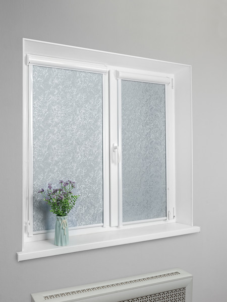 Изображение товара Рулонная штора кассетная Sundays Home UNI-2 LM 87-08 43х160 (белый, правая)