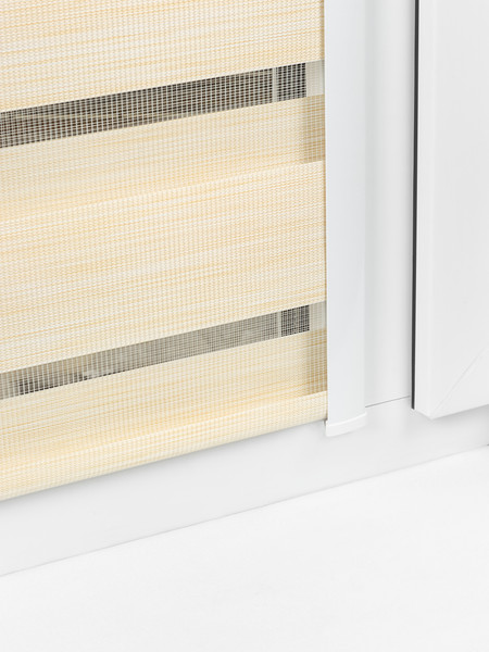 Изображение товара Рулонная штора кассетная Sundays Home UNI-2 LB 22-02 48х160 (бежевый, правая)