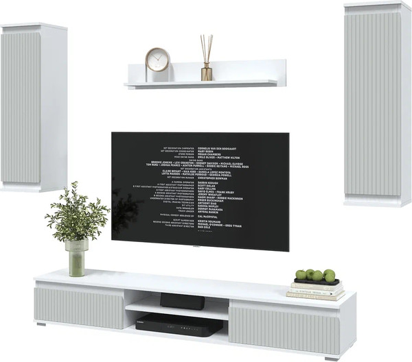 Изображение товара Горка для гостиной Interline Neo-10 (белый платинум/грей)