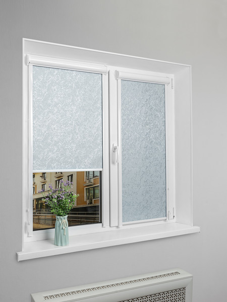 Изображение товара Рулонная штора кассетная Sundays Home UNI-2 LM 87-08 43х160 (белый, левая)