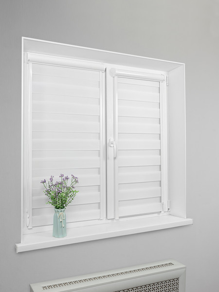 Изображение товара Рулонная штора кассетная Sundays Home UNI-2 LB 11-13 43х160 (белый, левая)