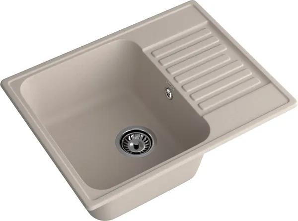 Изображение товара Мойка кухонная GranFest Quarz Z-13 (песочный)