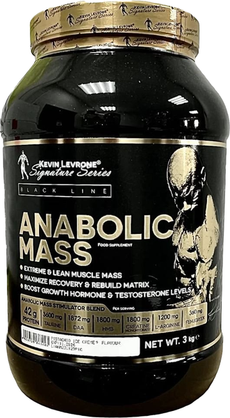 Изображение товара Гейнер Kevin Levrone Anabolic Mass (3кг, малина)