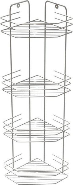 Изображение товара Полка для ванной ИРСА Угловая 4-х секционная / АЛТ 74С (хром)