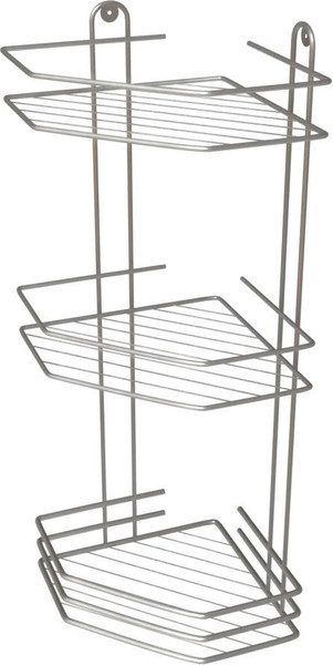 Изображение товара Полка для ванной ИРСА Угловая 3-х секционная / АЛТ 83С (хром)