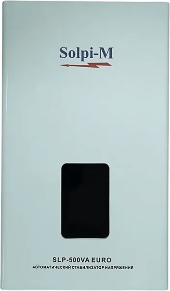 Изображение товара Стабилизатор напряжения Solpi-M SLP-500ВА EURO