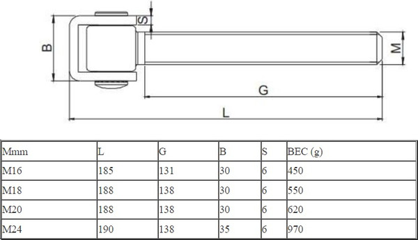 Изображение товара Петля воротная Прогейт JL05B