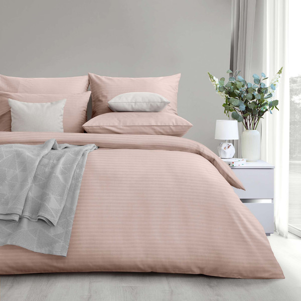 Изображение товара Комплект постельного белья Verossa Stripe 2сп 50x70 / 934298 (бежевый)