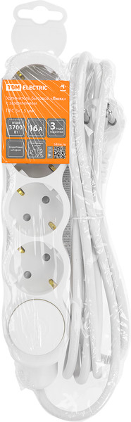 Изображение товара Удлинитель TDM Люкс SQ1303-4072