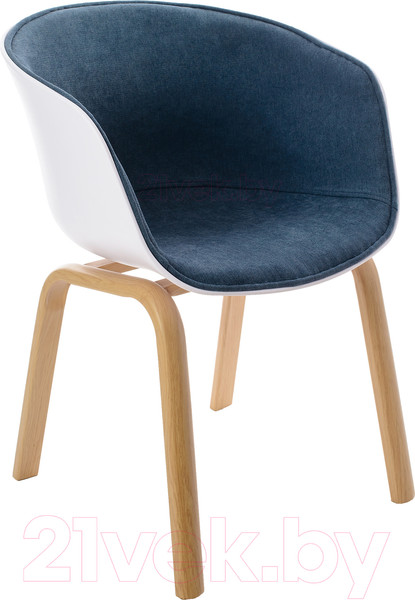 Изображение товара Стул Mio Tesoro Итри SC-256F (темно-синий/белый)