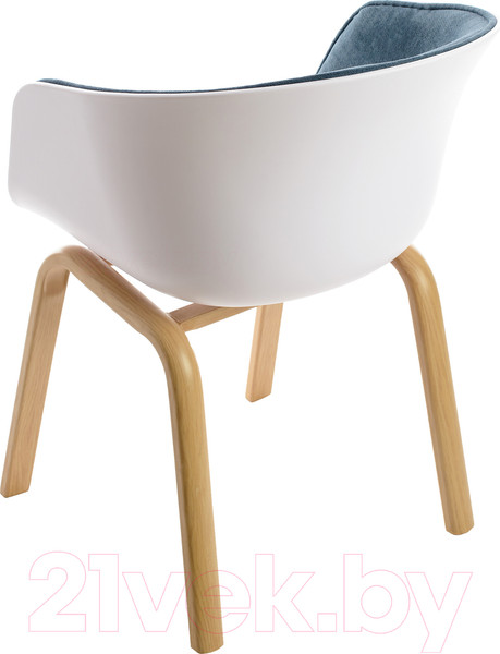 Изображение товара Стул Mio Tesoro Итри SC-256F (темно-синий/белый)