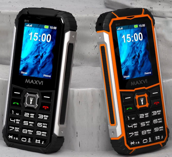 Изображение товара Мобильный телефон Maxvi R11 (черный)