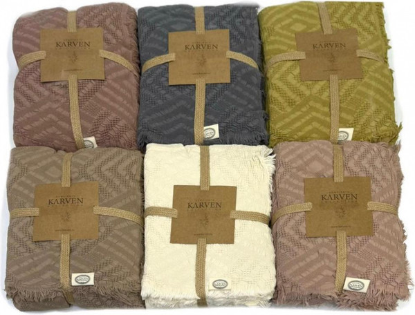 Изображение товара Плед Sarev Евро 220x240 / PL027 CARMEN v7/Antrasit