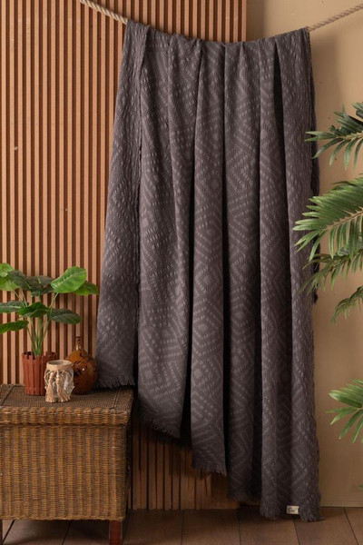 Изображение товара Плед Sarev Евро 220x240 / PL027 CARMEN v7/Antrasit