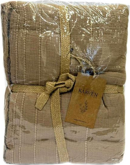 Изображение товара Плед Sarev Евро 220x240 / PL029 IZGI v3/Koyu kahve