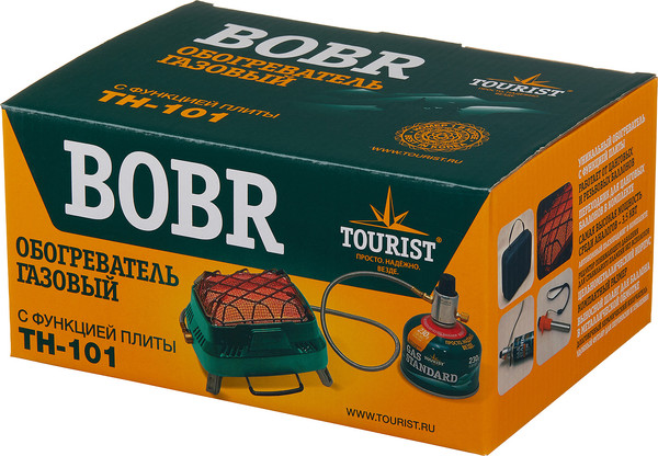 Изображение товара Обогреватель газовый для палатки Tourist Bobr TH-101