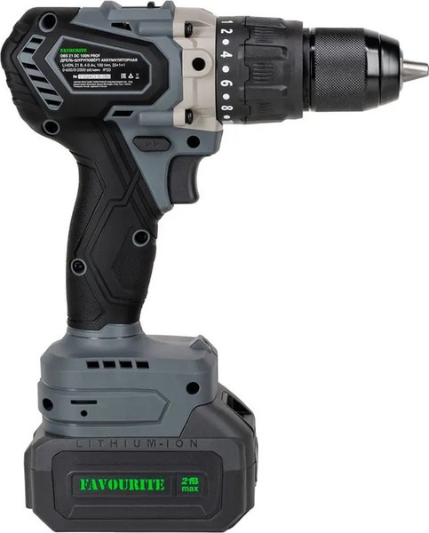 Изображение товара Аккумуляторная дрель-шуруповерт Favourite OBS 21 DC 100N Prof