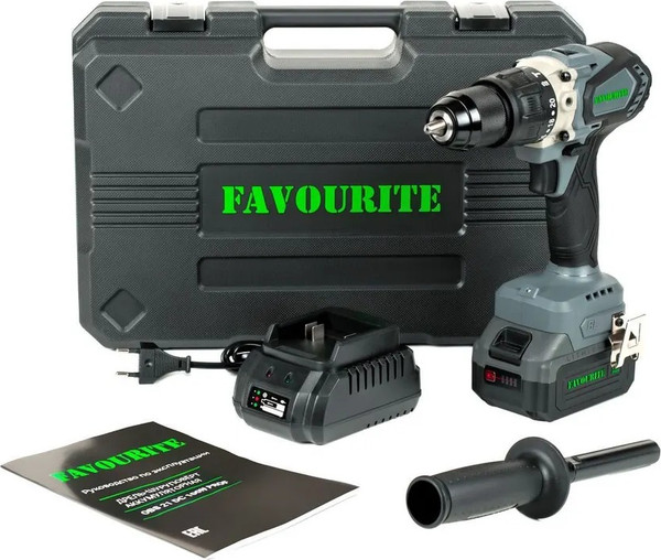 Изображение товара Аккумуляторная дрель-шуруповерт Favourite OBS 21 DC 100N Prof