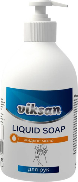 Изображение товара Мыло жидкое Viksan Антибактериальное (1л)