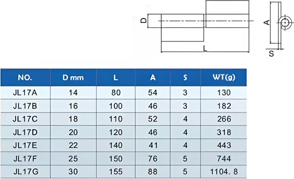 Изображение товара Петля воротная Прогейт JL17C