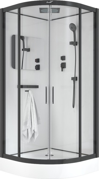 Изображение товара Душевая кабина Cerutti Spa Viva91B (черный)