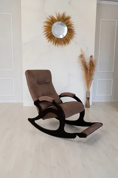 Изображение товара Кресло-качалка Glider Лаунж (коричневый/венге)