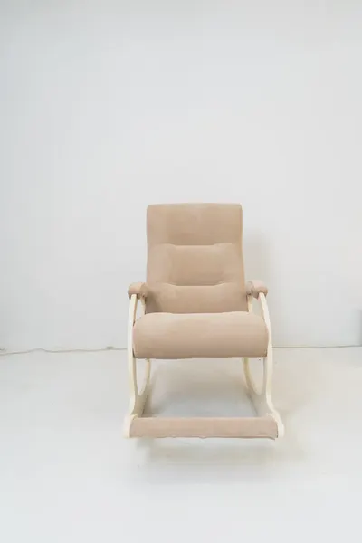 Изображение товара Кресло-качалка Glider Лаунж (бежевый/дуб шампань)