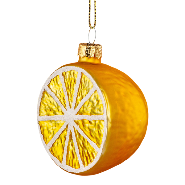 Изображение товара Елочная игрушка Erich Krause Decor. Лимон / 62525