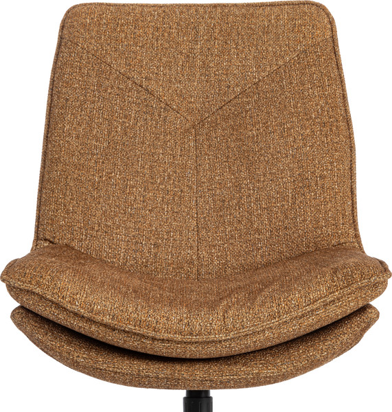 Изображение товара Кресло мягкое Tetchair Cosmo (велюр/букле, VT shape amber)