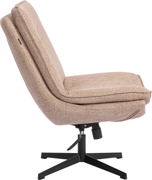 Изображение товара Кресло мягкое Tetchair Cosmo (велюр/букле, VT shape latte)