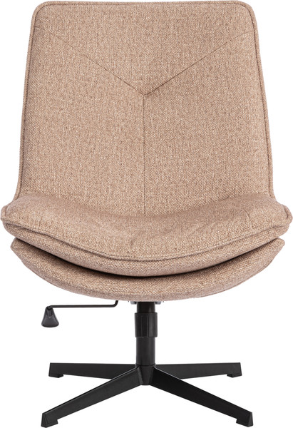 Изображение товара Кресло мягкое Tetchair Cosmo (велюр/букле, VT shape latte)