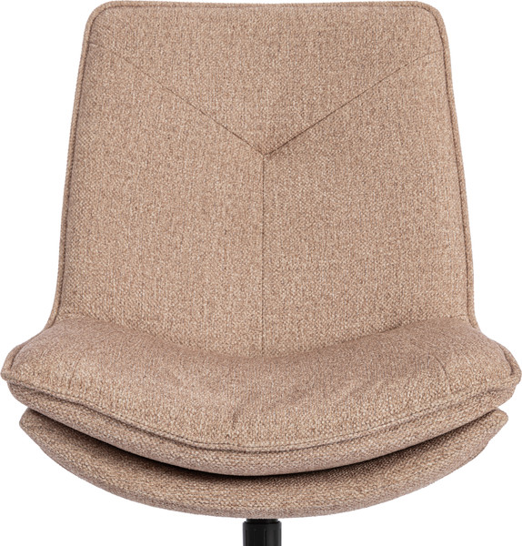 Изображение товара Кресло мягкое Tetchair Cosmo (велюр/букле, VT shape latte)