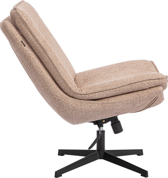 Изображение товара Кресло мягкое Tetchair Cosmo (велюр/букле, VT shape latte)