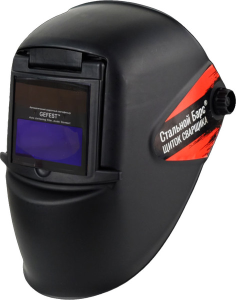 Изображение товара Сварочная маска РОСОМЗ НН8 Стальной Барс с откидным светофильтром / 51835
