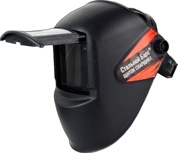 Изображение товара Сварочная маска РОСОМЗ НН8 Стальной Барс с откидным светофильтром / 51835