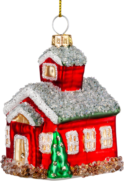 Елочная игрушка Erich Krause Decor. Рождественский домик / 64420 — фото 3