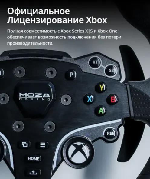 Изображение товара Игровой руль MOZA ESX Steering Wheel съемное RS052 / MZ38