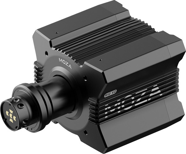 Изображение товара База для игрового руля MOZA R12 V2 Direct Drive Wheelbase Black RS081 / MZ58