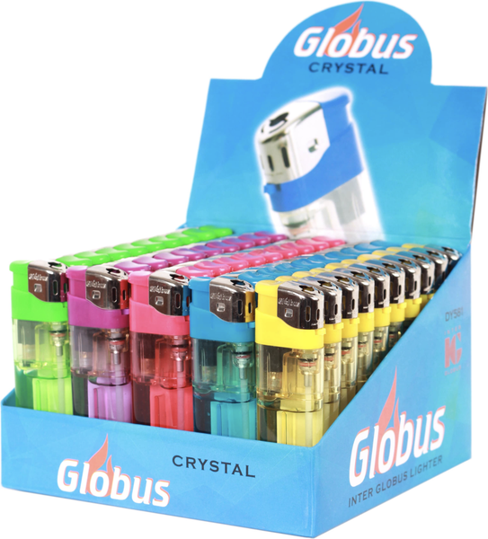 Изображение товара Пьезоэлектрическая газовая зажигалка Globus Crystal DY581