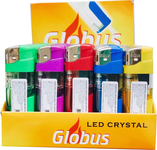 Изображение товара Зажигалка Globus Crystal LED DY5810