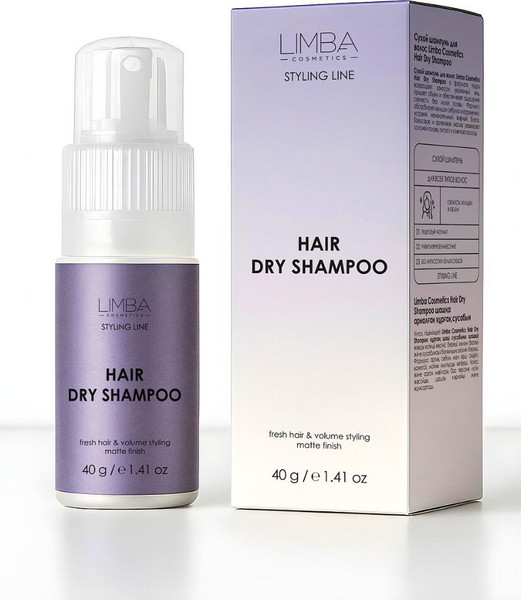 Изображение товара Сухой шампунь для волос Limba Cosmetics Hair Dry Shampoo (40г)