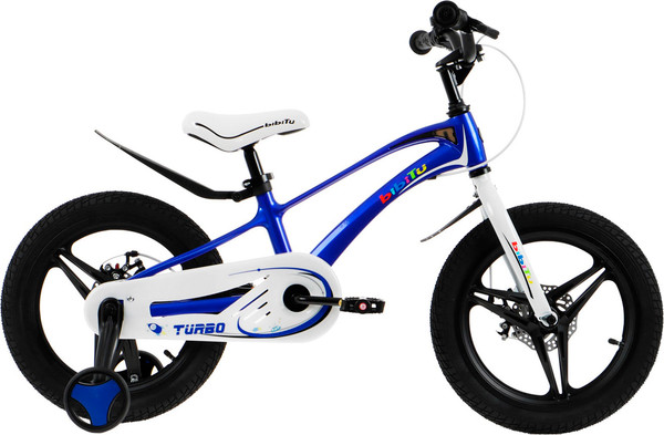 Изображение товара Детский велосипед Nameless Bibitu Turbo (16, синий/белый)
